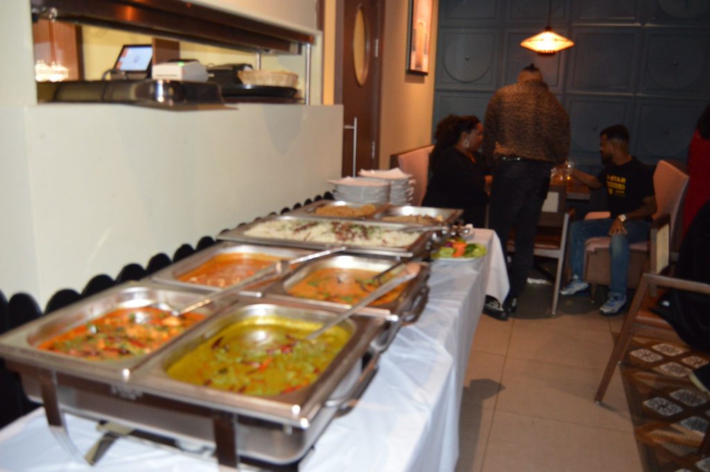Indian buffet in Farnborough