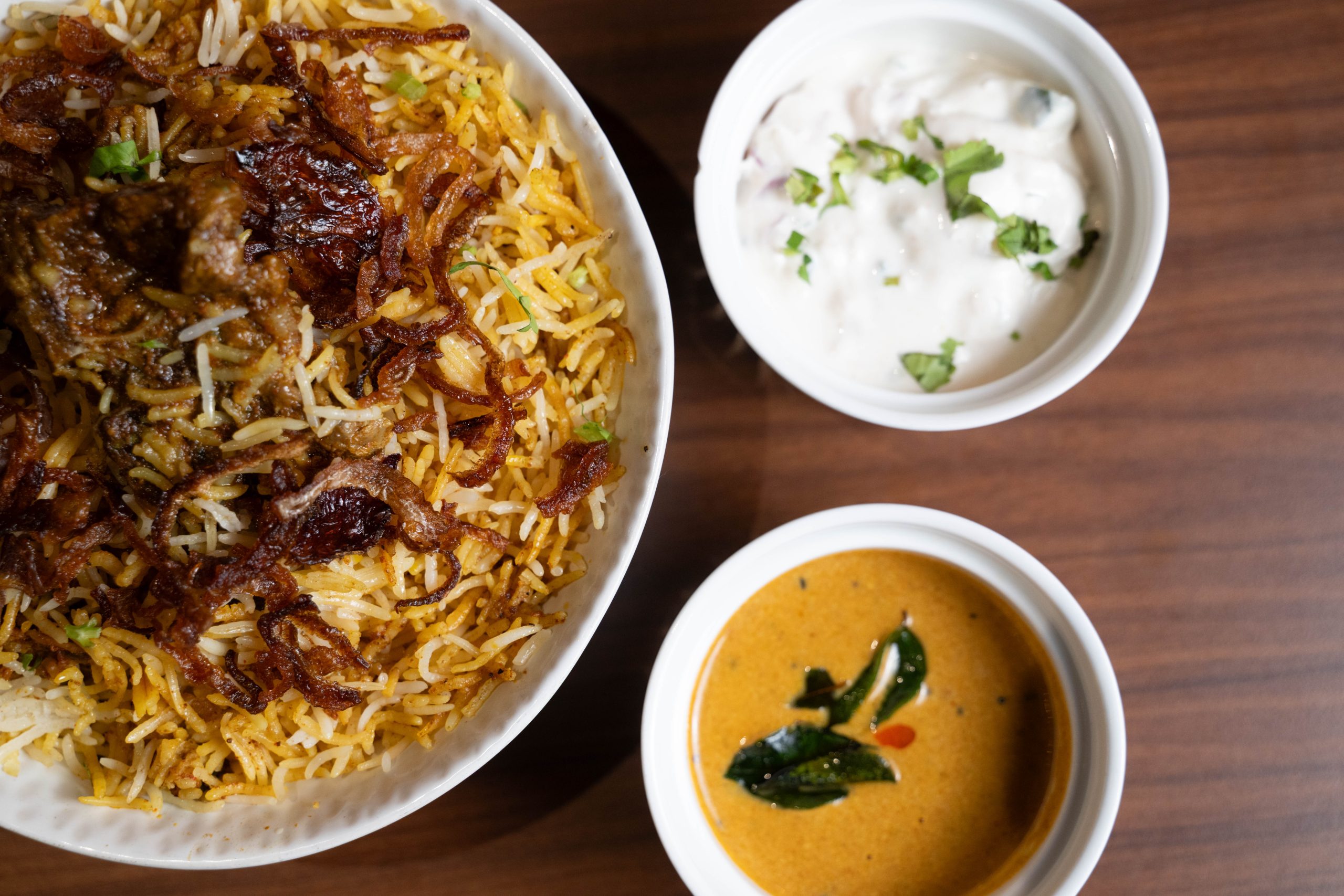 Authentic Indian cuisine from Tattava Indian Kitchen in Farnborough.