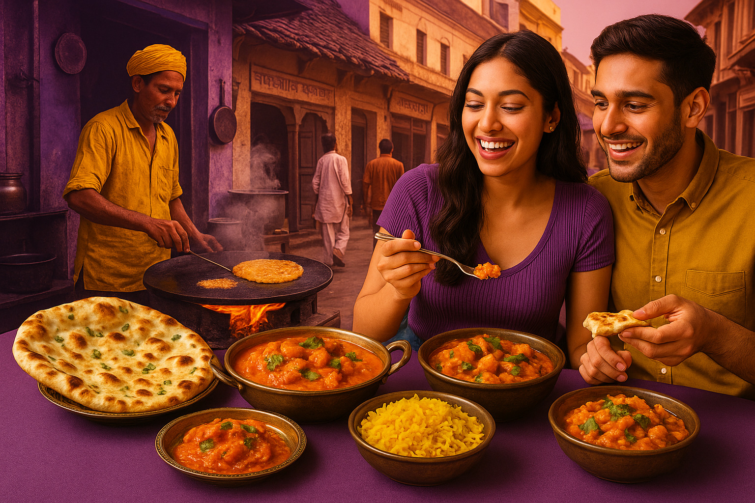 Authentic Indian cuisine from Tattava Indian Kitchen in Farnborough.